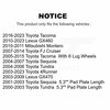 Cmx Front Ceramic Disc Brake Pads For Toyota Tacoma 4Runner Tundra Lexus Sequoia GX460 FJ GX470 CMX-D976